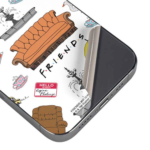 Warner Bros Classic FRIENDS Icons iPhone 14 Pro Skin